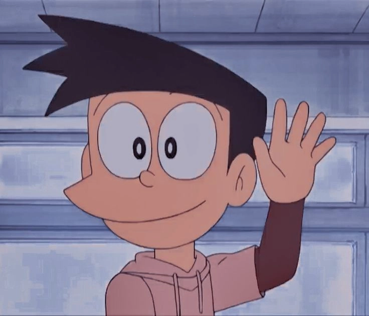 Hình ảnh Suneo ngầu khiến Nobita phải dè chừng