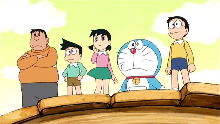 Nobita Doraemon Chaien Suneo Shizuka rất huyền thoại