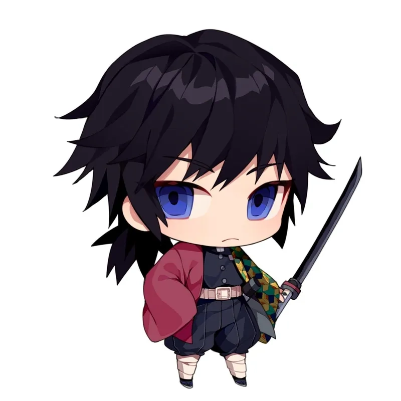 Thử ngay demon slayer tanjiro chibi drawing dễ