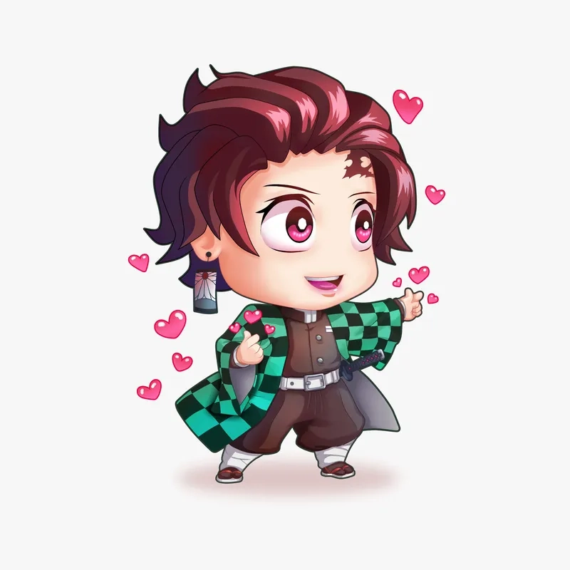 Ngắm nhìn muichiro and tanjiro chibi xinh