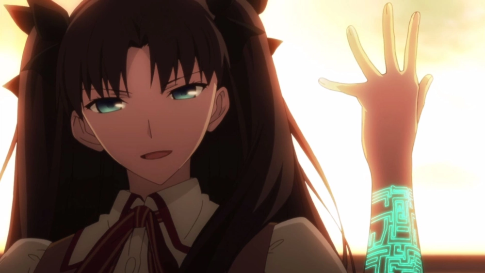 Fate Stay Night Rin Tohsaka nữ chính được yêu thích hàng đầu