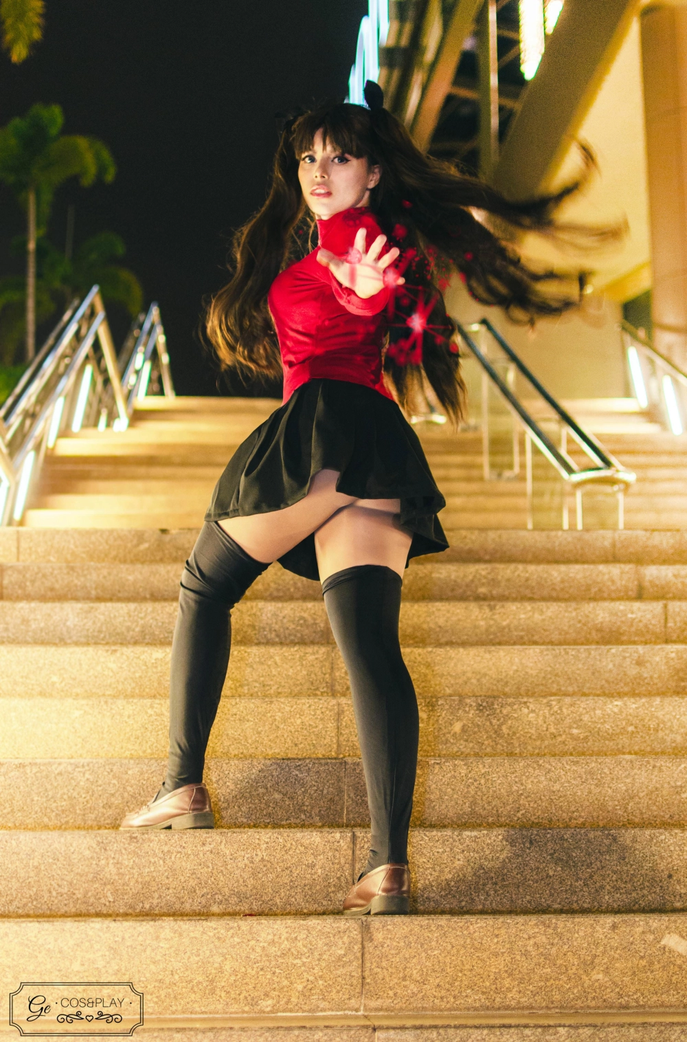 Fate Rin Tohsaka cosplay nổi bật trong cộng đồng fan Fate