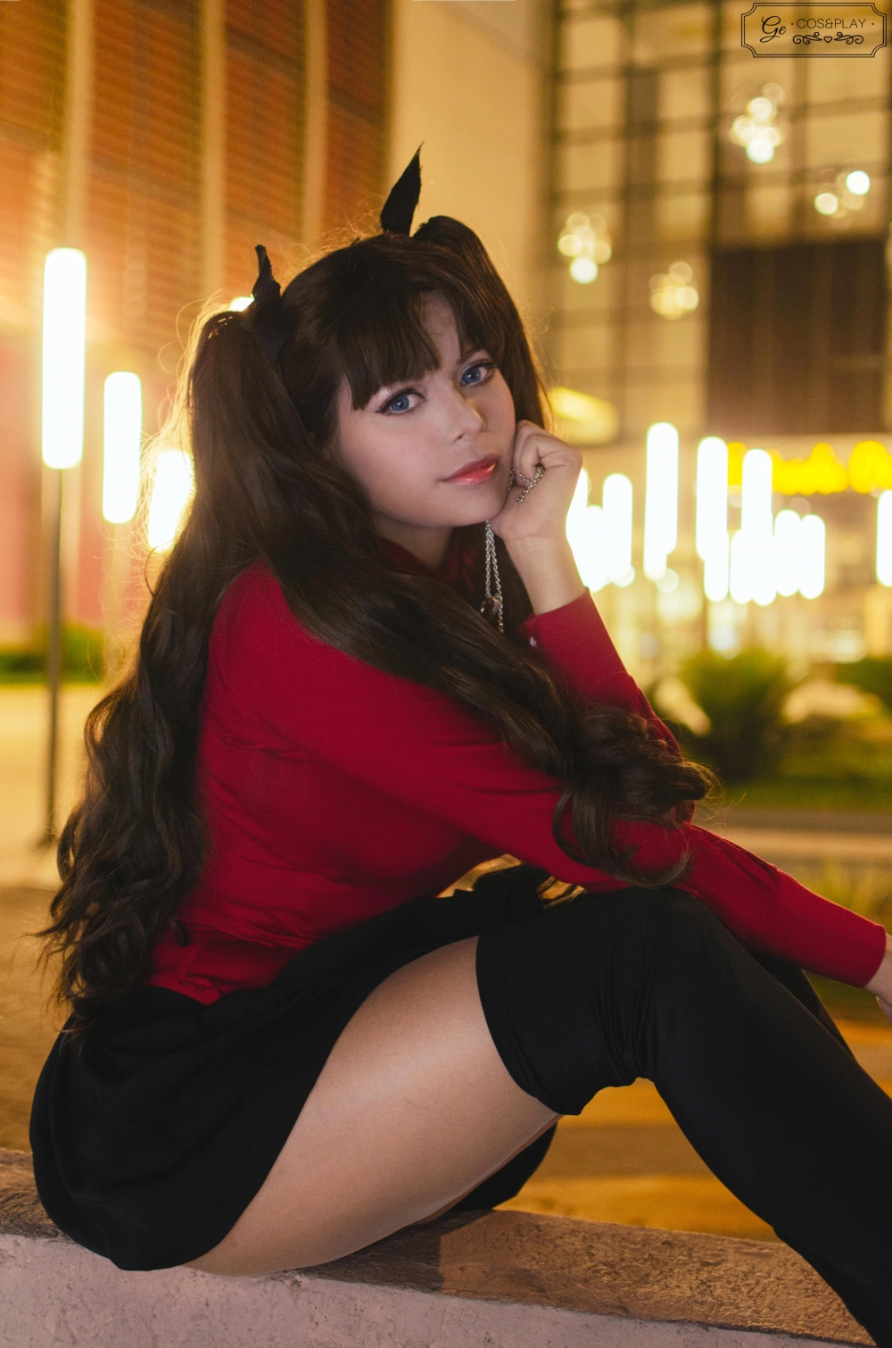 Rin Tohsaka cosplay tái hiện chuẩn hình tượng quyến rũ