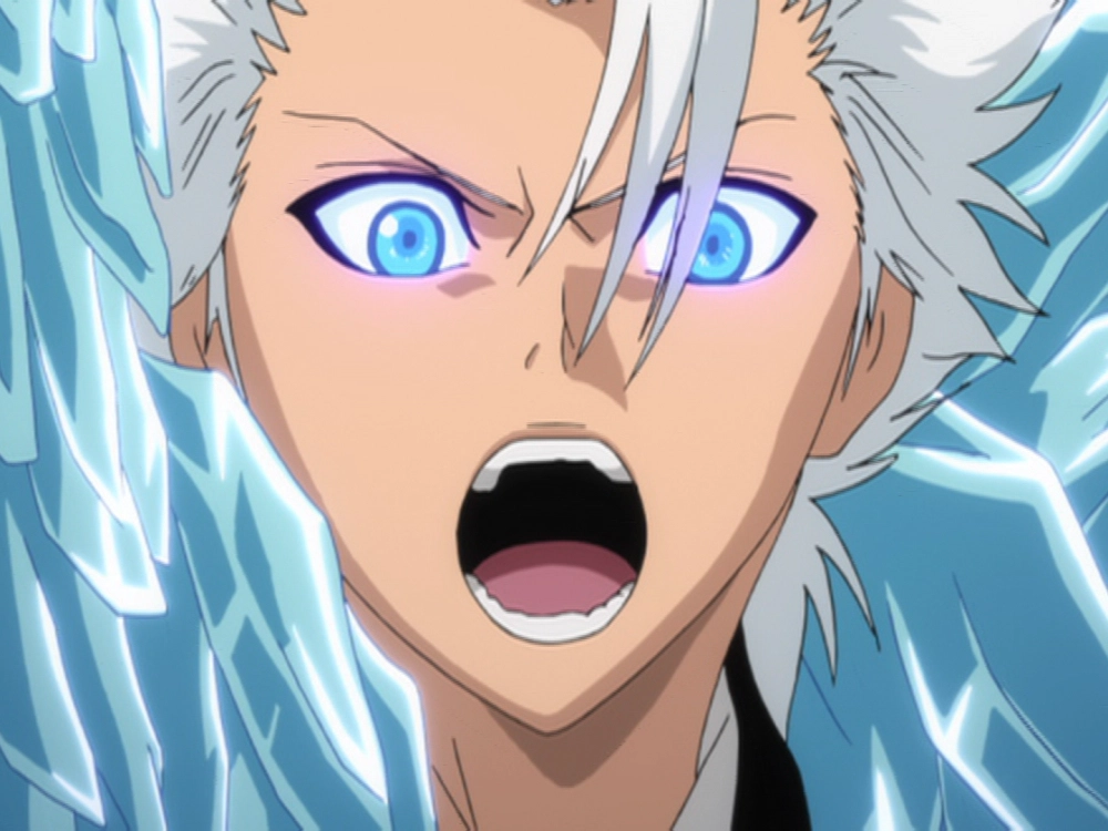 Toshiro Hitsugaya wallpaper 4K bức tường băng không thể xuyên thủng
