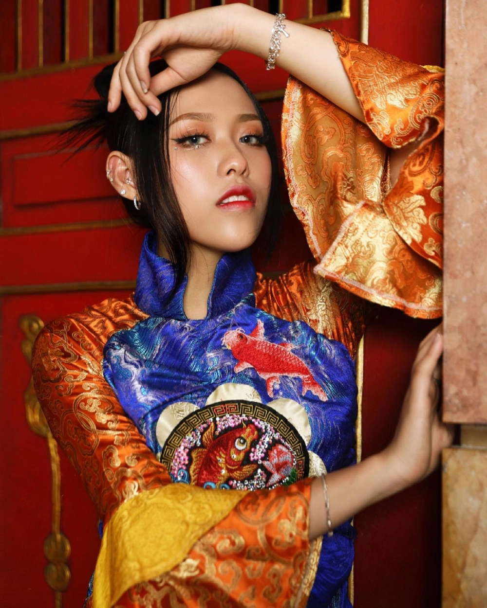 Khoảnh khắc ấm áp bên gia đình Trà Đặng