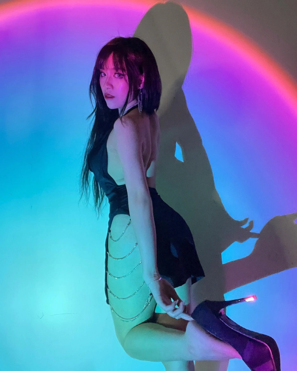 Visual đáng yêu trong clip Tik Tok Trà Đặng