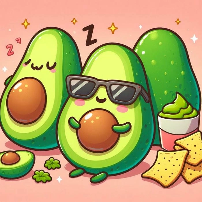 Tuyển chọn trái cây chibi dễ thương cho fan đồ họa