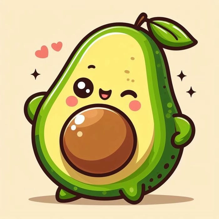 Sưu tập ảnh bơ chibi đẹp mắt cho người dùng mạng xã hội