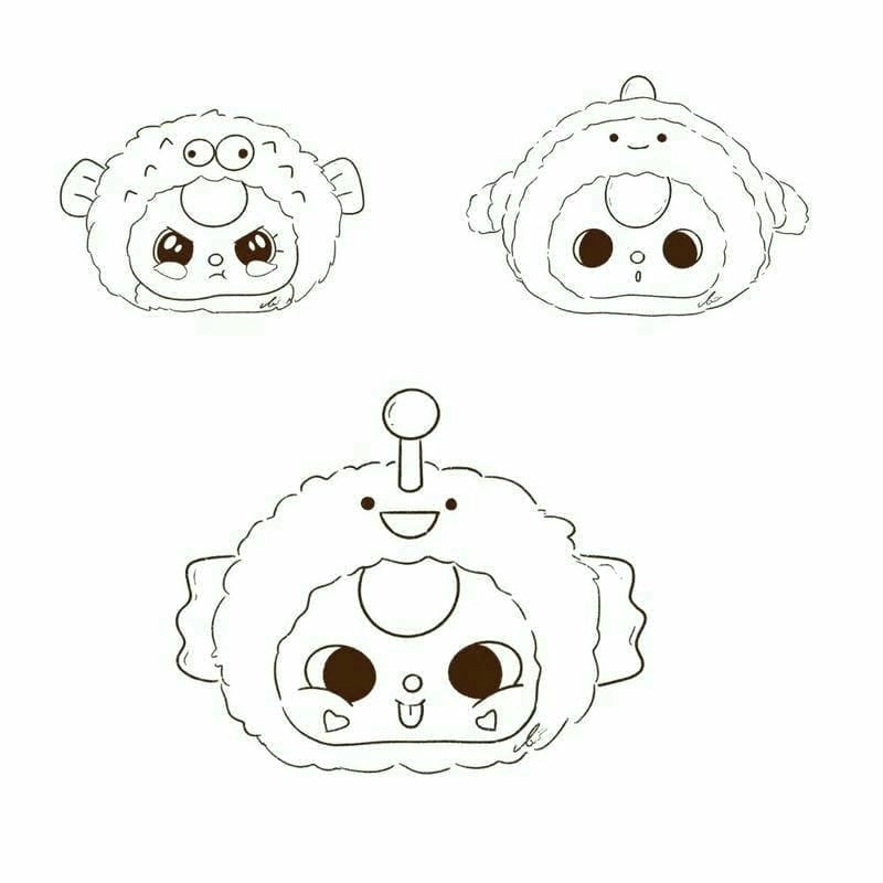 Tham khảo ngay tranh tô màu baby three v2 mới lạ