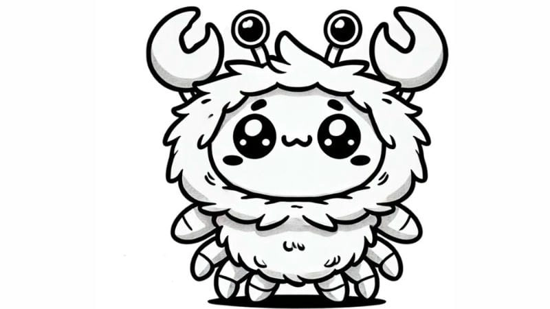 Khơi gợi bé với hình vẽ hình vẽ tranh tô màu baby three hải sản