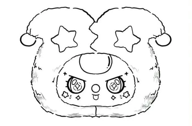 Chọn ngay tranh tranh tô màu baby three hải sản