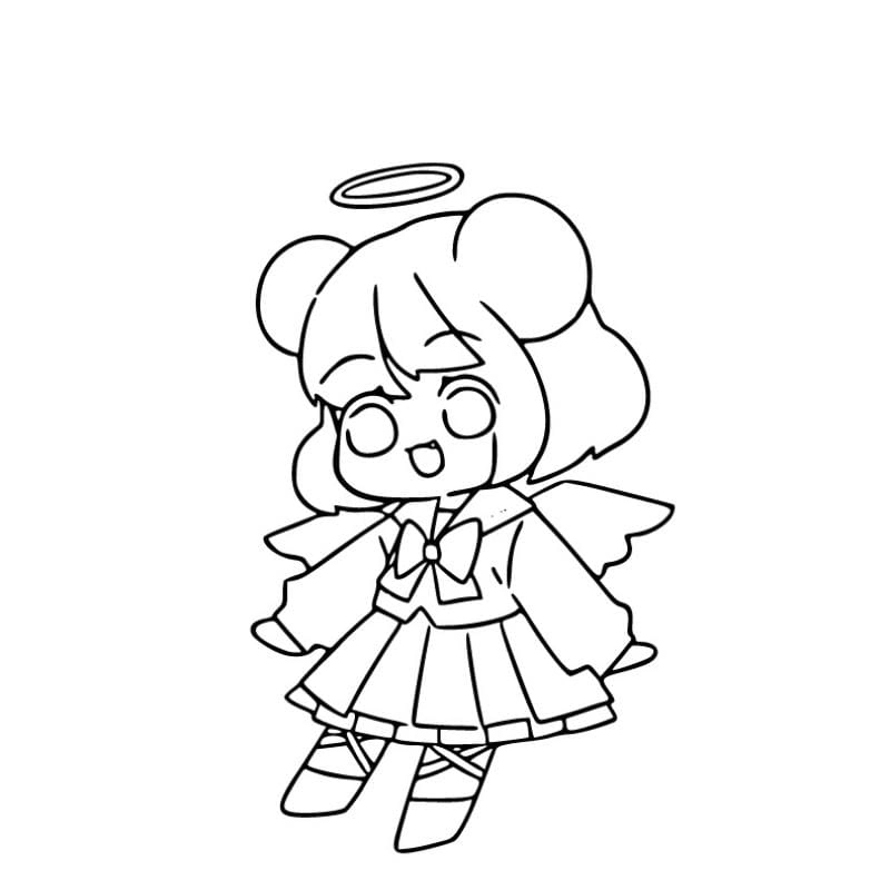 Bộ tô màu simmy chibi cực dễ thương