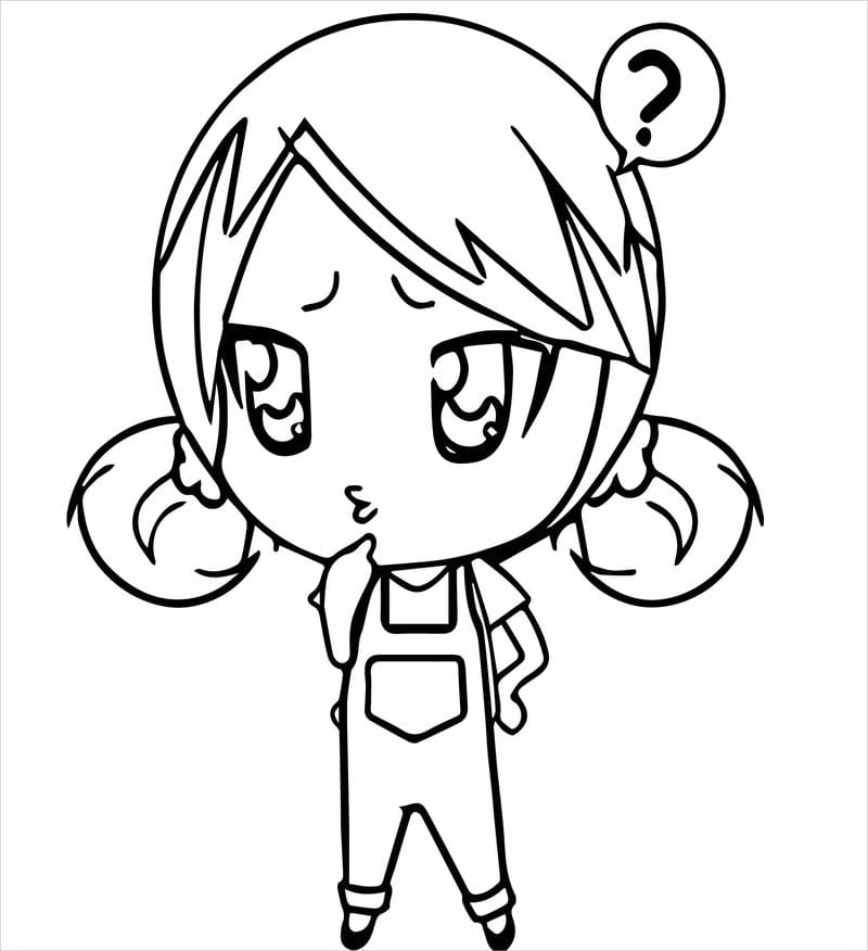 Cách vẽ anime dễ thương cực dễ cho bé