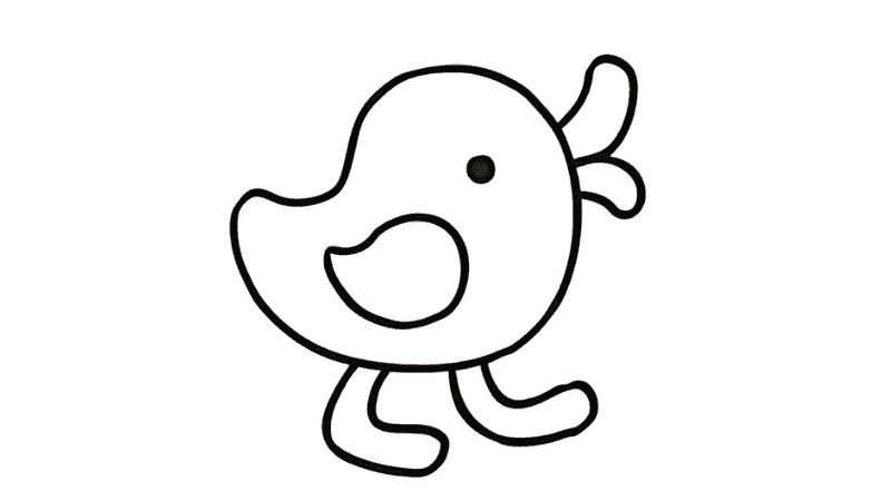 Bộ tranh tô màu cho bé 3-4 tuổi con vật đẹp