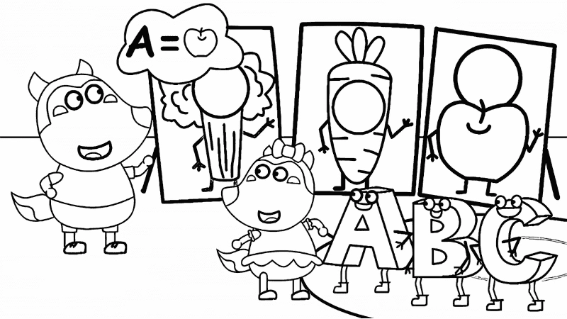 Trọn bộ mầm non tranh tô màu cho bé 2 tuổi