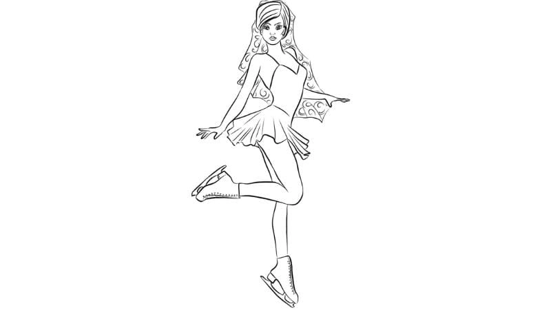 Tô màu công chúa xinh đẹp cho bé trải nghiệm thế giới cổ tích