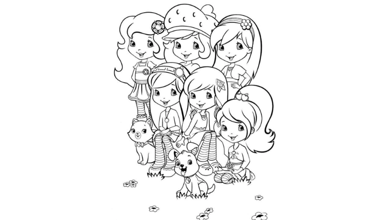  Tuyển chọn tranh tô màu cho bé gái dễ thương nhất 2025 