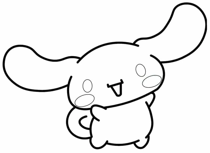 Chọn ngay cinnamoroll set tranh tô màu cinnamoroll cute hot trend