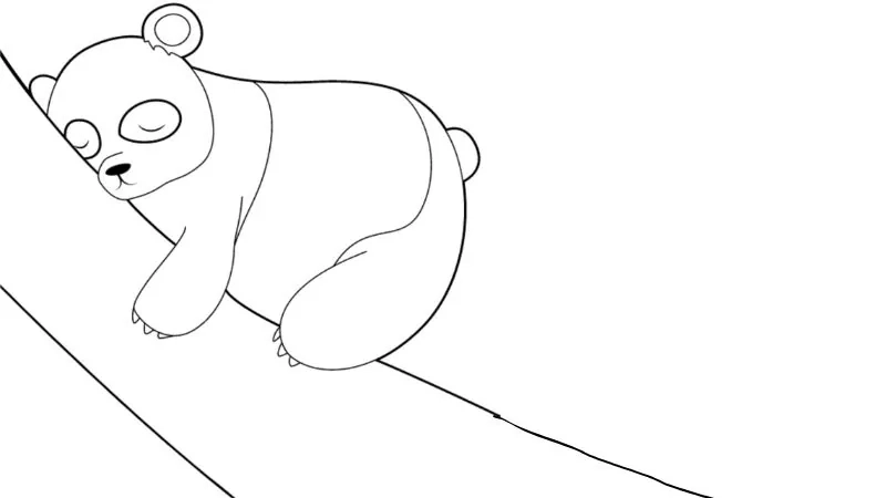 Con thỏ tranh tô màu con vật cute đáng yêu cho bé