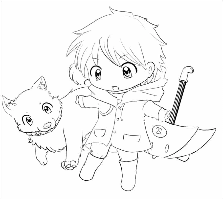 Khơi nguồn sáng tạo tranh tô màu sticker cute không màu