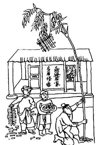 Tặng bé chúc tết tranh tô màu tết 2025 thật ý nghĩa