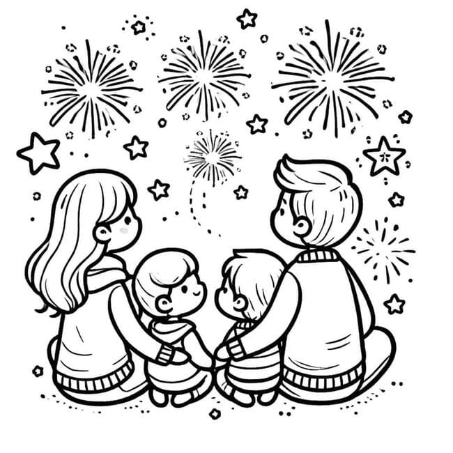 Hào hứng cùng bộ tết tết tết tô màu rực rỡ