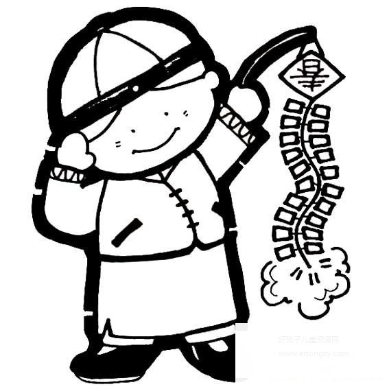 Bé thích mê khi tô màu tết tết vui nhộn