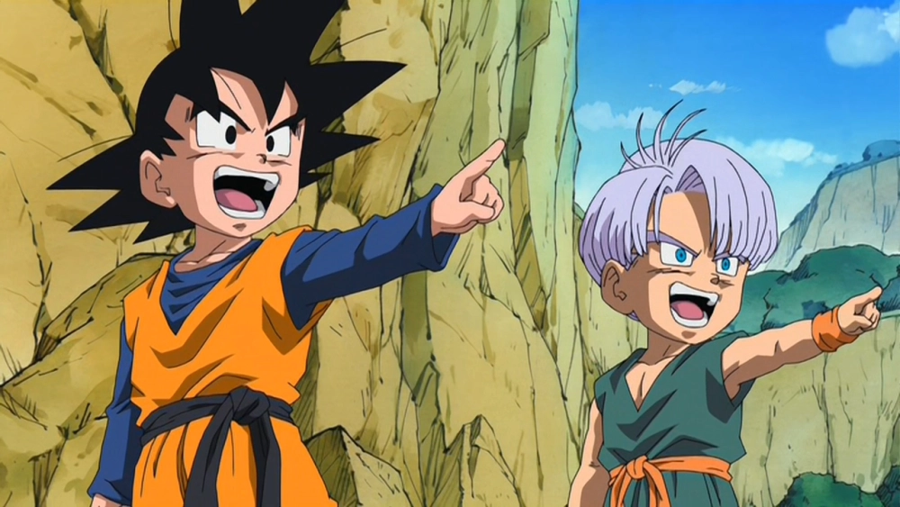 Trunks Gohan tình cảm đồng đội không lời nhưng vững chắc