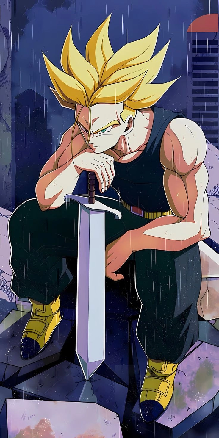 Trunks Dragon Ball Super vẻ trưởng thành giữa hỗn loạn