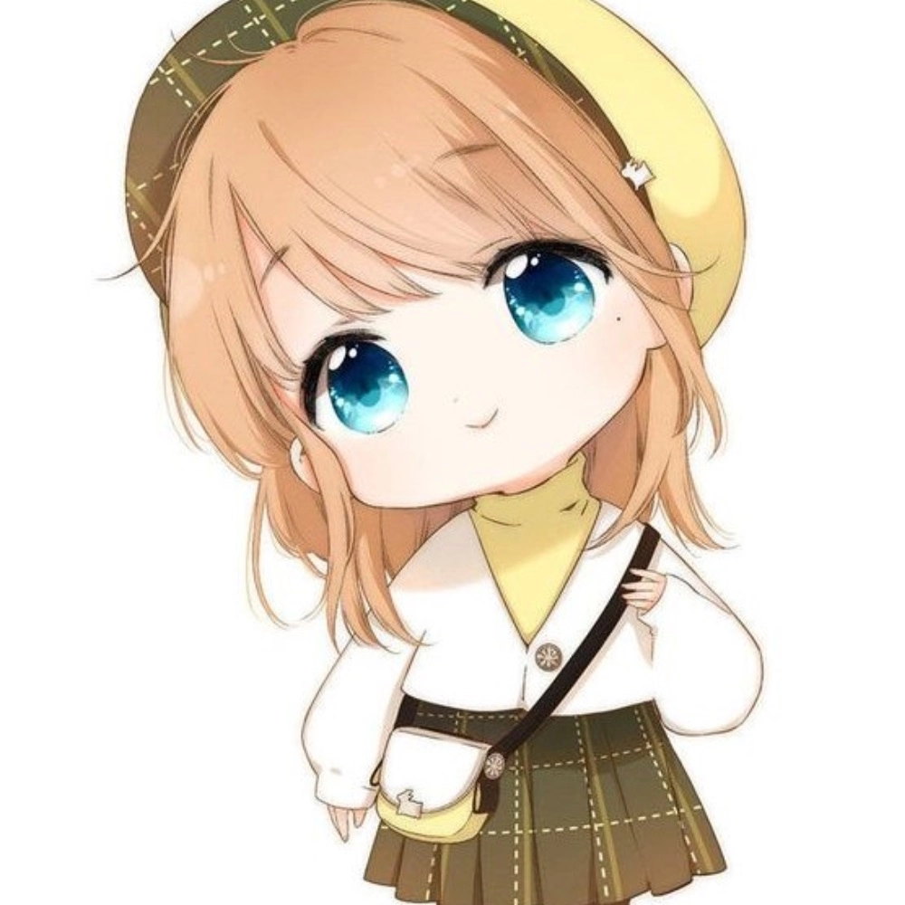 Thử ngay vẽ chibi nữ với nét dễ thương