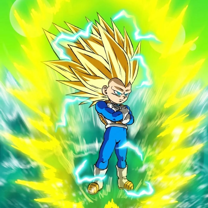 Vegeta Pose tư thế chuẩn bị chiến đấu đầy uy lực và dứt khoát