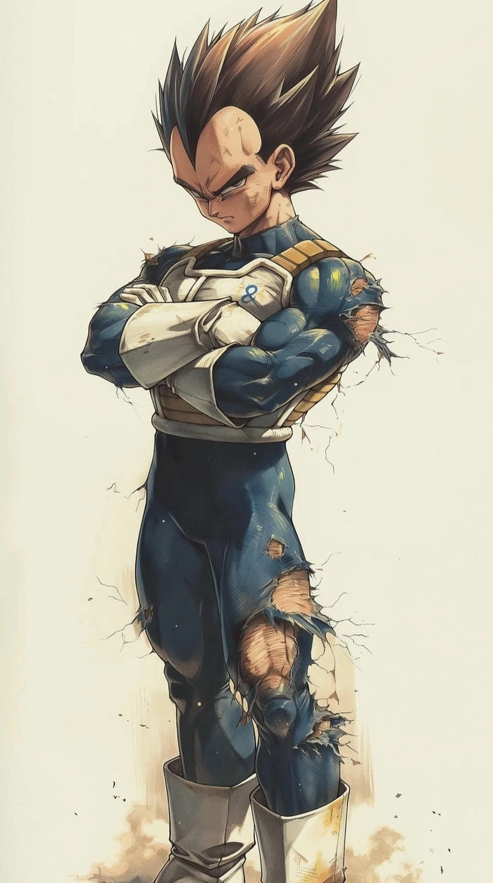 Vegeta Art tác phẩm nghệ thuật ghi dấu phong cách cá nhân