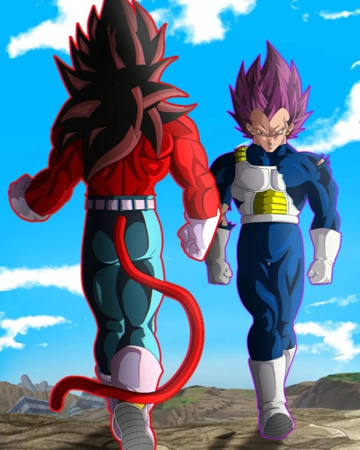 Dragon Ball GT Vegeta hình ảnh trưởng thành và trầm lặng