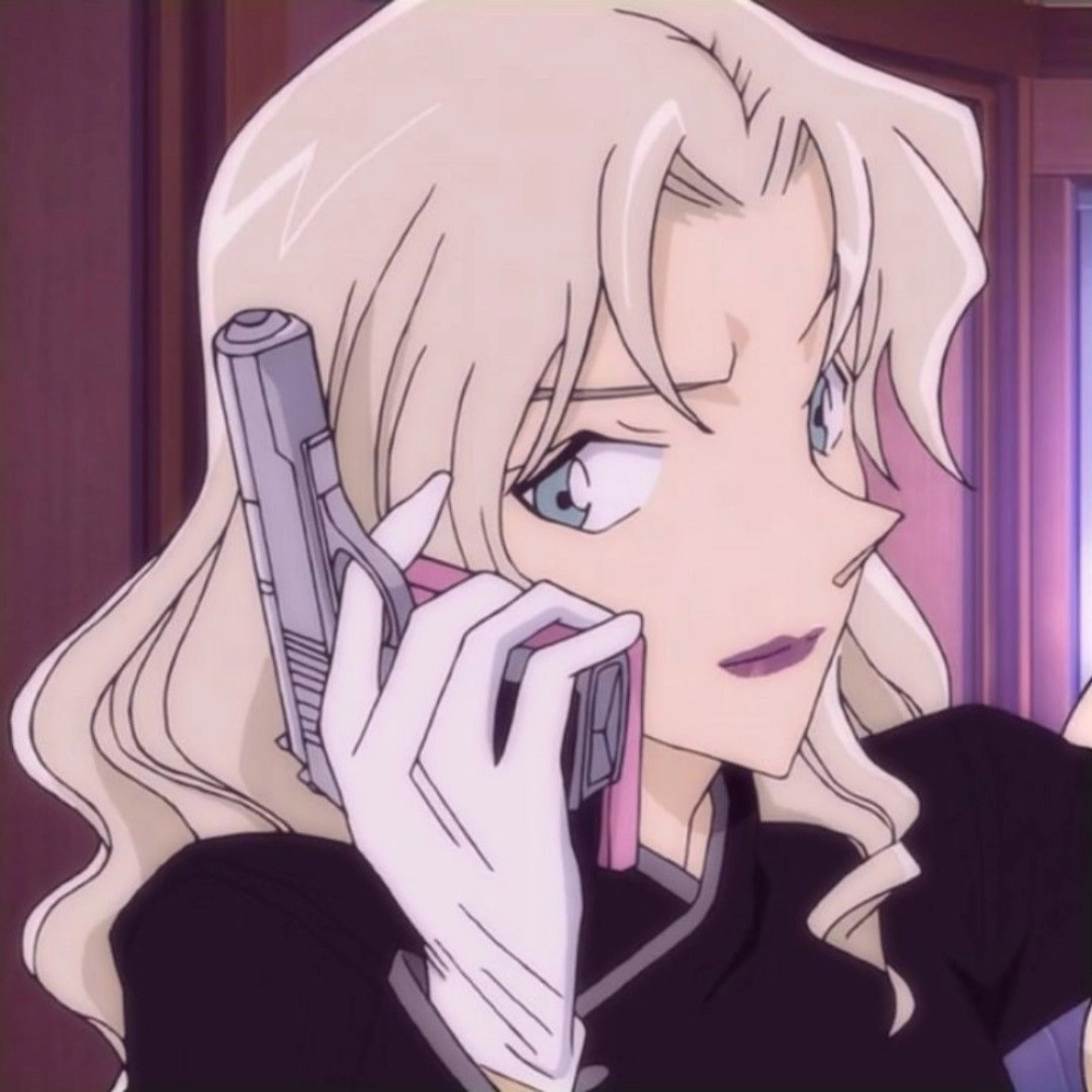 Vermouth Conan ảnh đẹp mang nét sắc sảo đến lạnh lùng