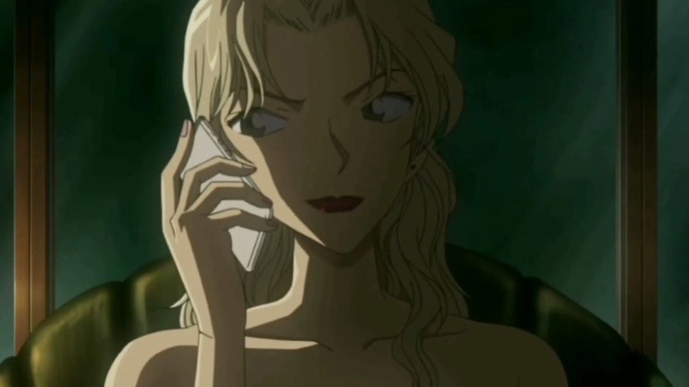 Vermouth anime khắc họa hình ảnh sát thủ quyến rũ