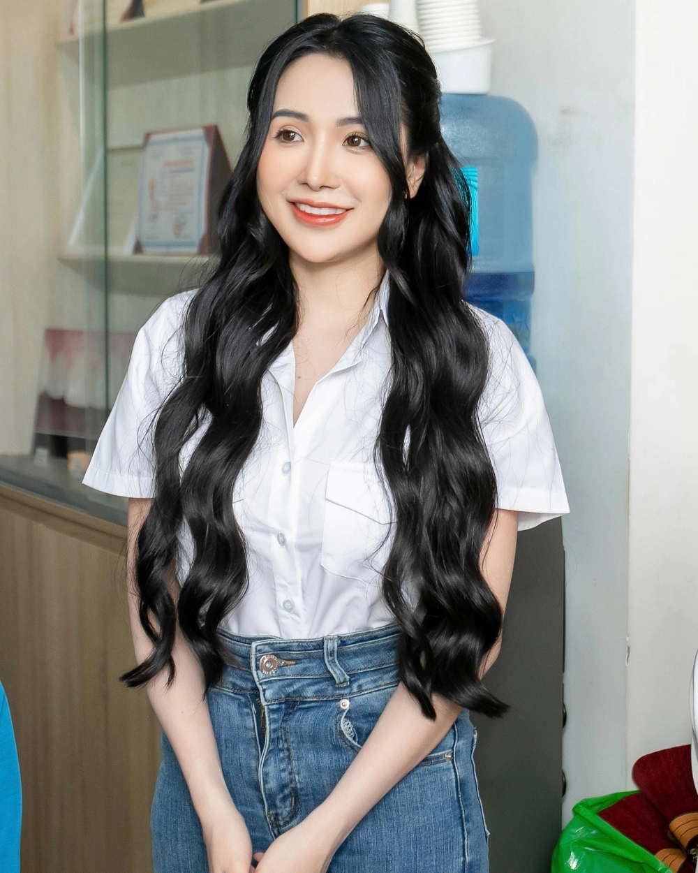 Góc cận đẹp hoàn hảo cho tiểu sử Viên Vibi