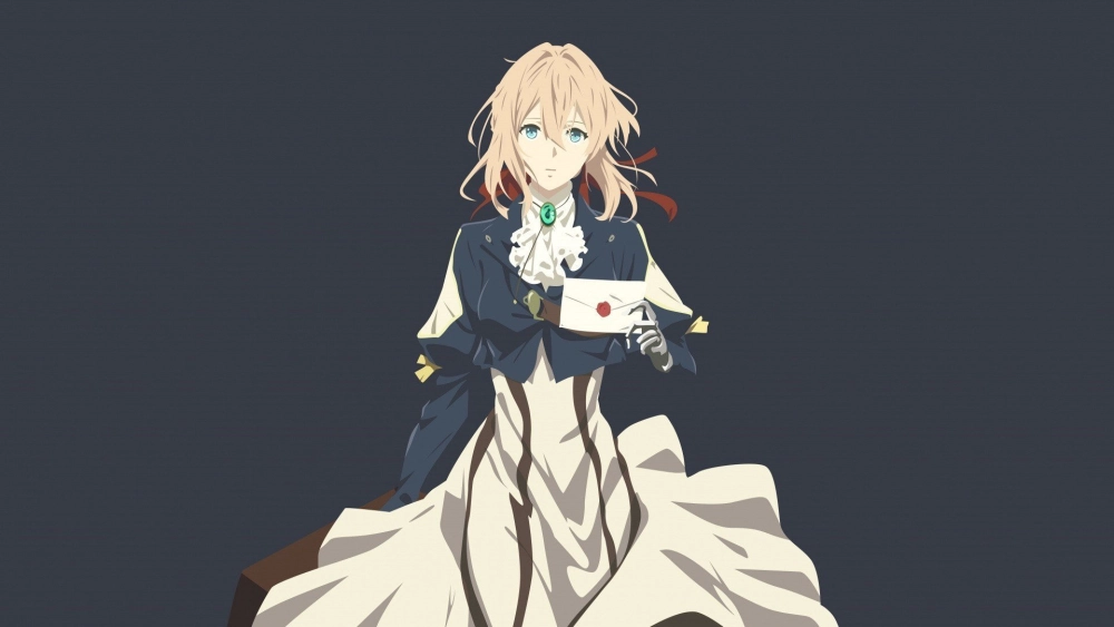 Violet Evergarden background nền đẹp giúp tăng tính thẩm mỹ