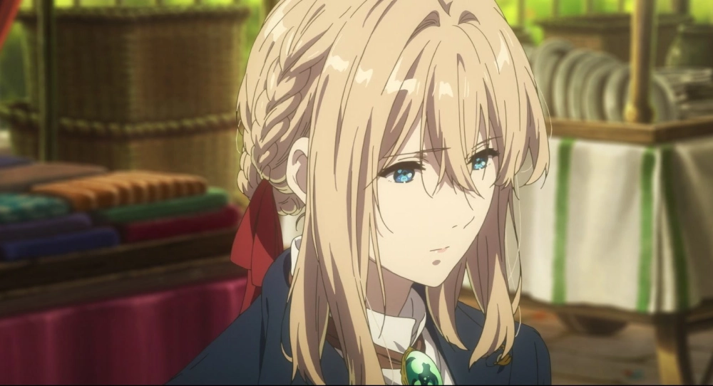 Violet Evergarden hairstyle kiểu tóc thanh lịch đầy nữ tính