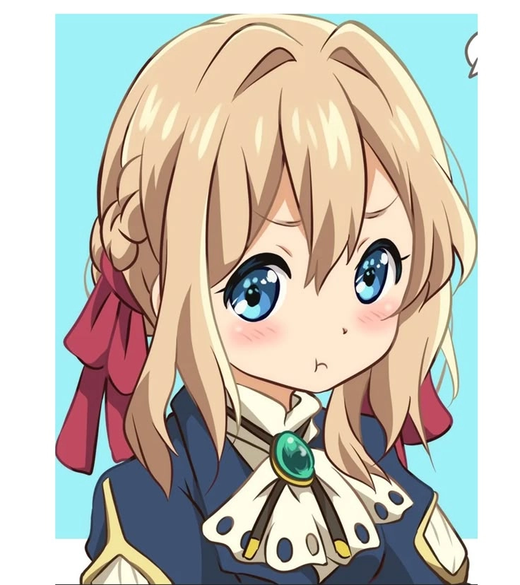 Violet Evergarden chibi phiên bản siêu dễ thương khiến fan mê mẩn