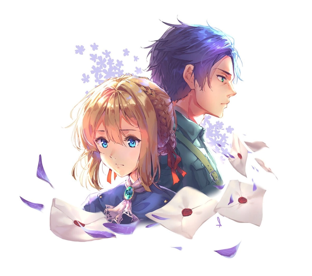 Gilbert Bougainvillea x Violet Evergarden biểu tượng huyền thoại