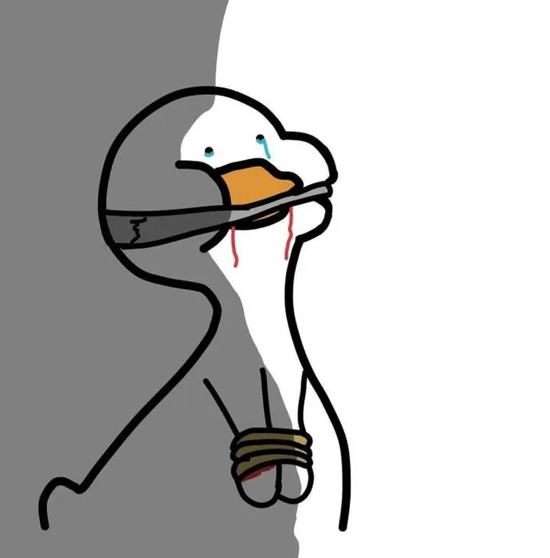 Cười xỉu với biểu cảm siêu thật trong meme mỏ vịt