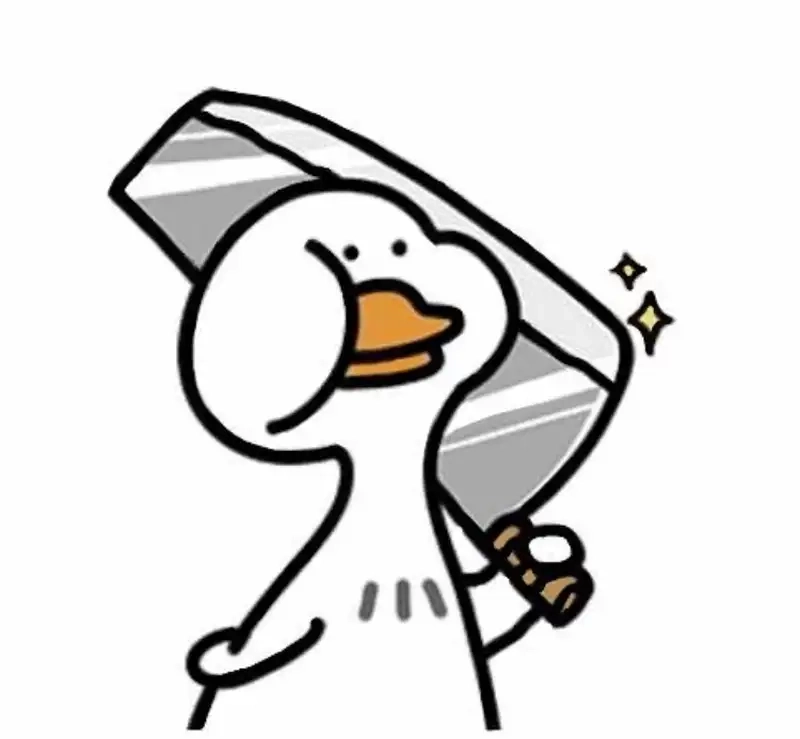 Mọi ánh nhìn đổ dồn vào meme ảnh con vịt cầm dao siêu bá đạo