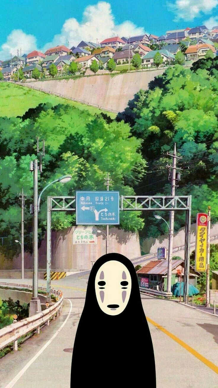 Hình vẽ Vô Diện cute lan truyền trong cộng đồng Ghibli