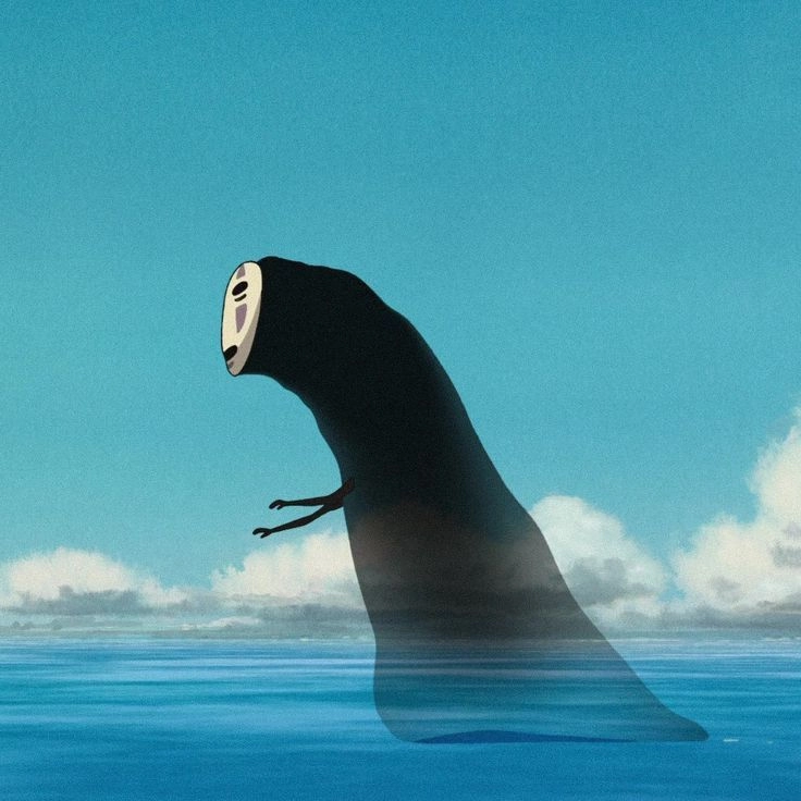 Ảnh người Vô Diện thể hiện sự lặng lẽ và cô độc