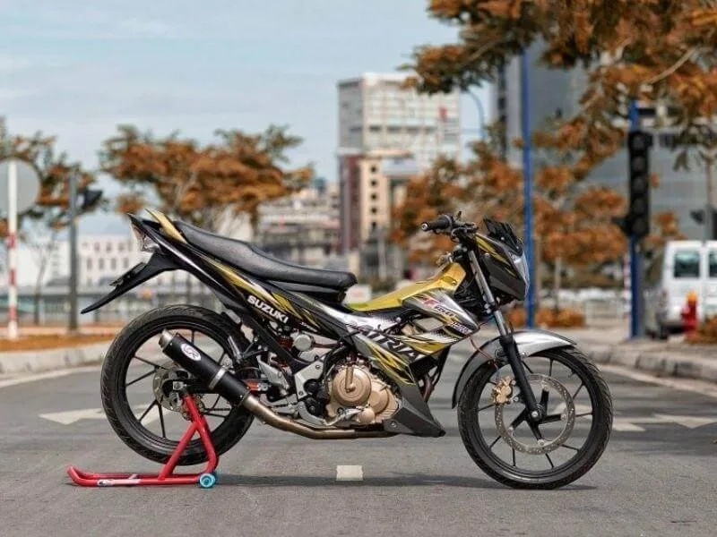 Ngắm nhìn sirius 50cc độ kiểng trắng đậm cá tính