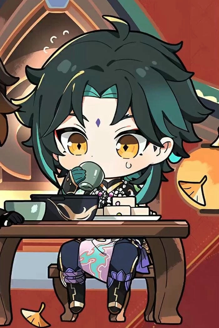 Chiêm ngưỡng xiao chibi art cực đỉnh