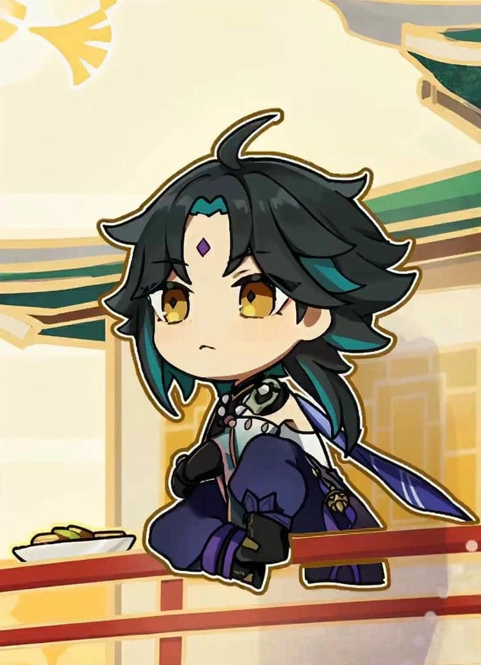 Tải ngay xiao chibi transparent png trong suốt