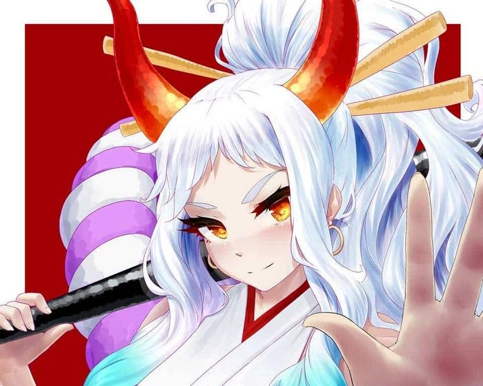 Yamato One Piece chibi phiên bản siêu dễ thương