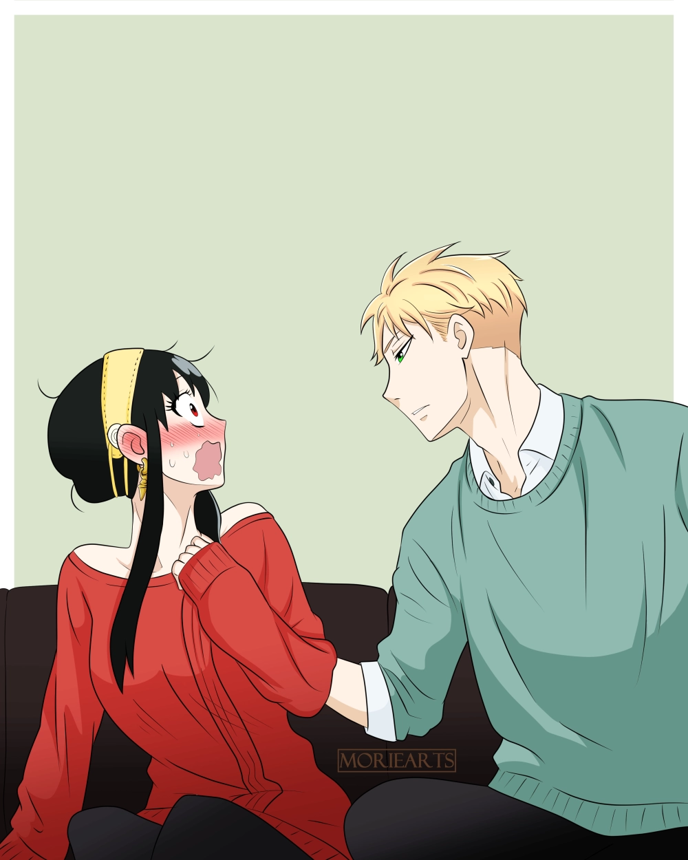 Thích thú Loid x Yor manga đầy drama