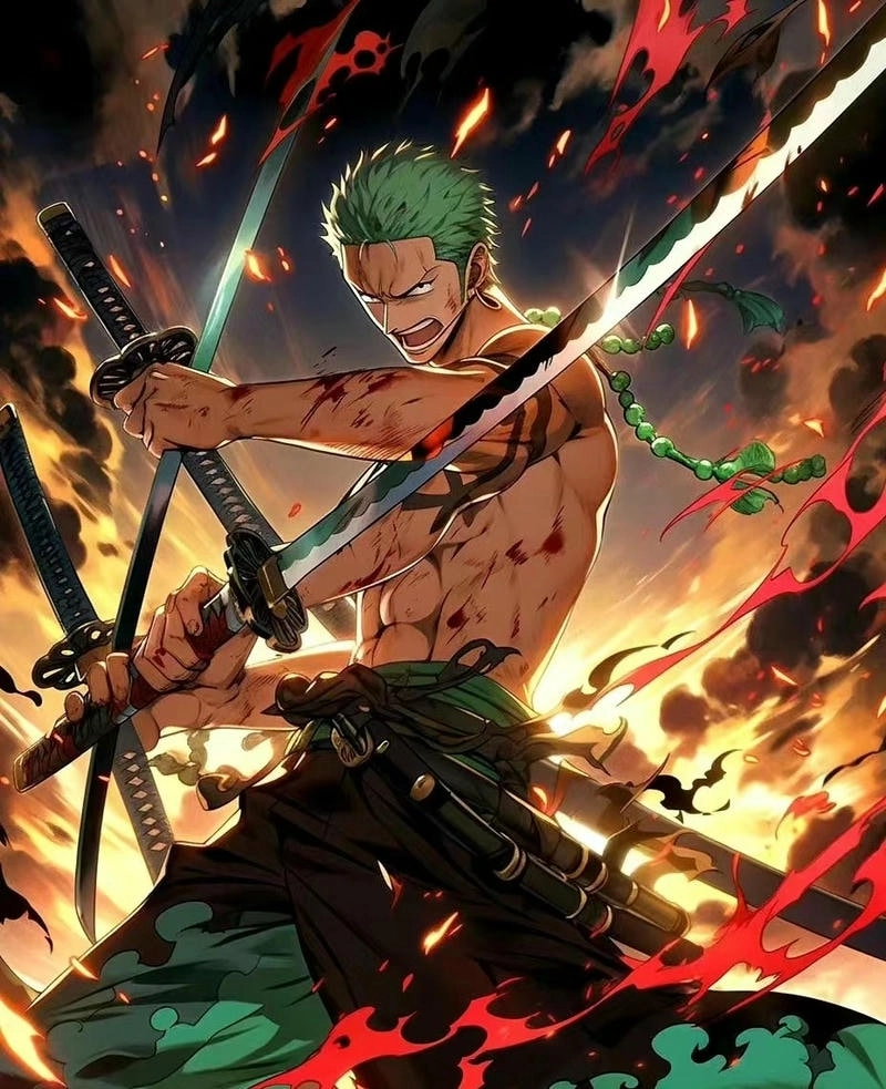 Zoro wallpaper 4K hình nền cực sắc nét
